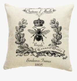 Queen Bee Pillow Sham Beehive Shoppe Home Decor Honey - Cushion, HD Png Download, Free Download