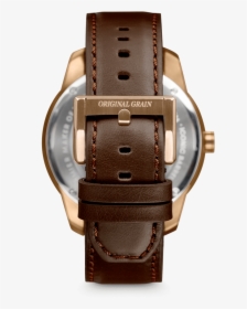 Sapele Bronze Barrel Leather 46mm - Analog Watch, HD Png Download, Free Download