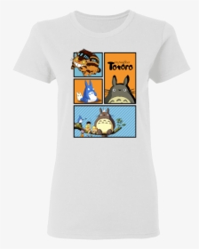 Totoro T-shirts - Cartoon, HD Png Download, Free Download
