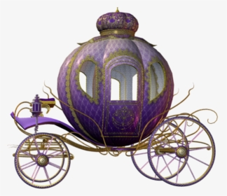 Cinderella Pumpkin Carriage Clipart At Getdrawingscom,carriage - Purple Carriage, HD Png Download, Free Download