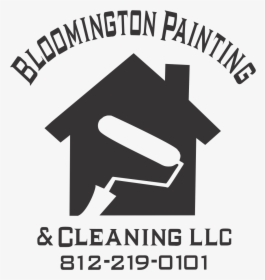 Bloomington Painting And Cleaning Llc Logo - Poster, HD Png Download, Free Download