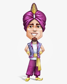 Stylish Man Cartoon Character Zufar The Courageous - Dashlakshan Parv Uttam Mardav, HD Png Download, Free Download