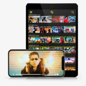 Tablet Phone Menu Player - Iphone, HD Png Download, Free Download