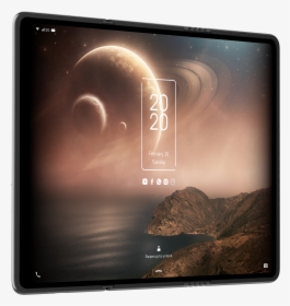 The Full Size Tablet Has A Large 10 Inch Screen, HD Png Download, Free Download