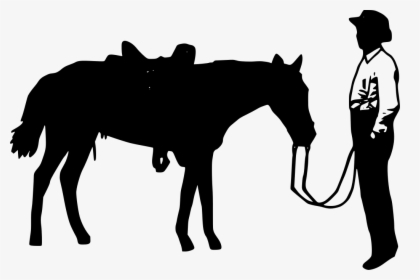 Horse And Cowboy Svg, HD Png Download, Free Download