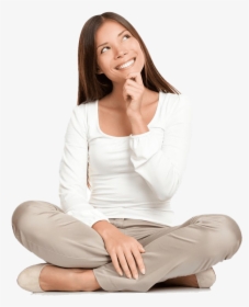 Thinking Woman Png High Quality Image - Find The Value Of The Missing Number, Transparent Png, Free Download