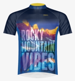 Rocky Mountain National Park Men"s Sport Cut Cycling - Active Shirt, HD Png Download, Free Download