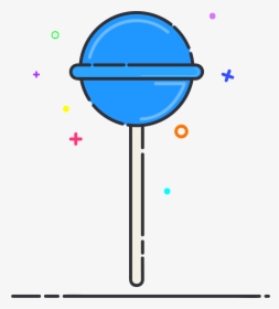 Png Lollipop Vector Flat Icon Design, Transparent Png, Free Download