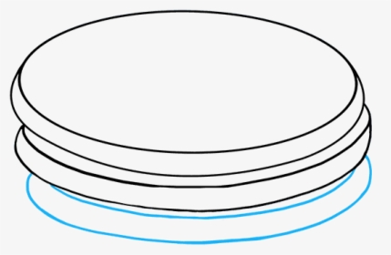 How To Draw Pancakes - Circle, HD Png Download, Free Download