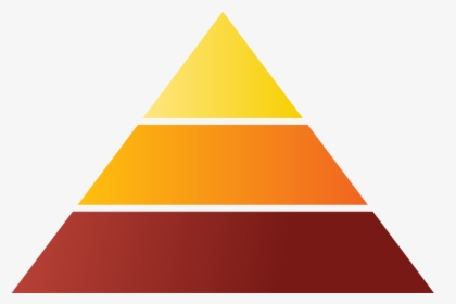 Transparent Pyramid Clipart Pyramid With 3 Levels Hd Png Download Kindpng