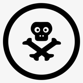 Pirate Bones Head Sceleton - Down Steal This Album, HD Png Download, Free Download