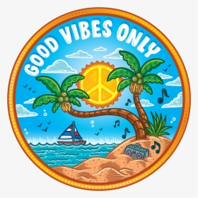 Good Vibes Only - Only Good Vibes Png Stickers, Transparent Png, Free Download