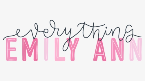 Everything Emily Ann Blog - Calligraphy, HD Png Download, Free Download