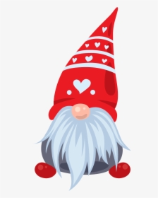 #gnome #christmas #character #png - Valentine Gnome Svg Free, Transparent Png, Free Download