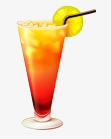 Tequila Sunrise Dessin, HD Png Download, Free Download