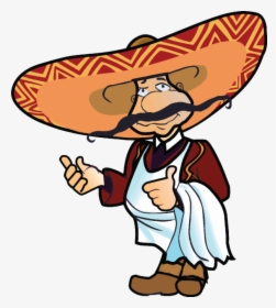 Mexican-man - Cartoon, HD Png Download, Free Download