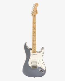 Fender Stratocaster Hss Silver, HD Png Download, Free Download