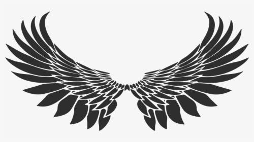 668 6685420 tattoo wings png wings tattoo on neck transparent