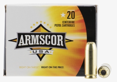 Armscor 10mm Jhp - Bullet, HD Png Download, Free Download