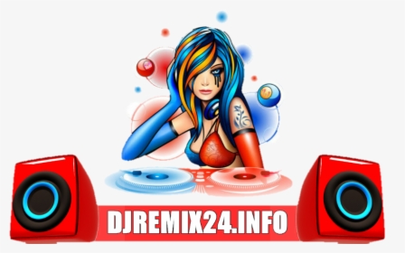 Cartoon Sexy Woman Dj, HD Png Download, Free Download