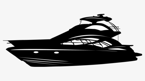 Ship Silhouettes 01 Png - Yacht Silhouette Png, Transparent Png, Free Download