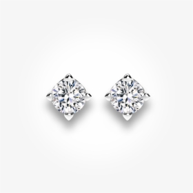 Forevermark Setting™ Solitaire Stud Earrings - Diamond, HD Png Download, Free Download