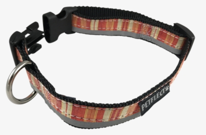 Orange Vertically Striped Dog Collar - Strap, HD Png Download, Free Download