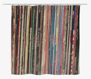 Retro Shower Curtain, Vinyl Record Albums, Punk Rock, HD Png Download, Free Download