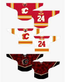 Calgary Flames New Uniform, HD Png Download, Free Download