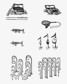 Png Closed Fishing Tackle Box Clipart - Sketch, Transparent Png, Free Download