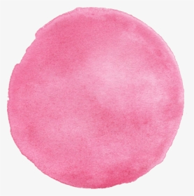 Watercolor Circle Png Pink, Transparent Png, Free Download