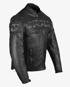 Padded Leather Motorcycle Jackets For Men, HD Png Download, Free Download