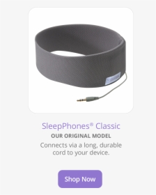 Sleepphones Comfortable Wired Sleep Headphones - Strap, HD Png Download, Free Download