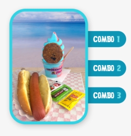 Combos Img Updated - Chicago-style Hot Dog, HD Png Download, Free Download