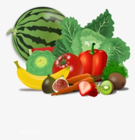 Transparent Fruits And Vegetables Clipart, HD Png Download, Free Download