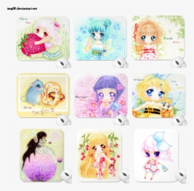 Jelly Sticker Pack Jelly Store Bv Cute Mouse Pads - Cartoon, HD Png Download, Free Download