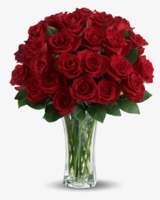 Transparent Valentine Roses Clipart - Long Stemmed Red Roses, HD Png Download, Free Download