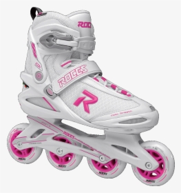 Roces Icon Women"s Inline Skate- Pink/white - Roces Icon W, HD Png Download, Free Download