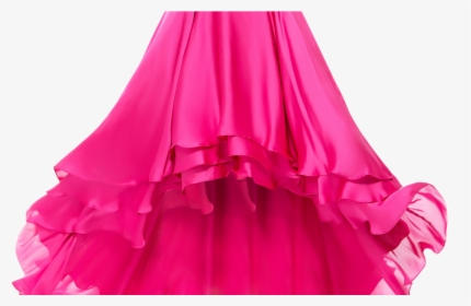 Transparent Woman In Dress Png - Pink And Black Wedding Dress, Png Download, Free Download