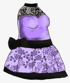 #vestidos #gacha #life #purpura - Gacha Life Clothes Png, Transparent Png, Free Download