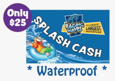 Splash Cash - Raging Waves, HD Png Download, Free Download