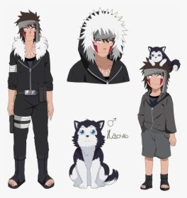 Akita Inuzuka Photo - Inuzuka Akita Naruto, HD Png Download, Free Download