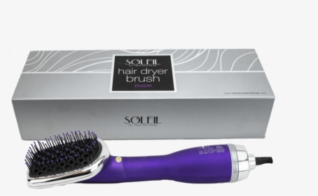 Soleil Hair Brush Dryer Purple, HD Png Download, Free Download