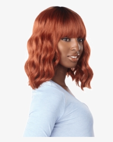 Sensationnel Synthetic Dashly Full Wig - Lace Wig, HD Png Download, Free Download