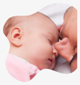The Baby Academy - Dad With Newly Born Baby, HD Png Download, Free Download