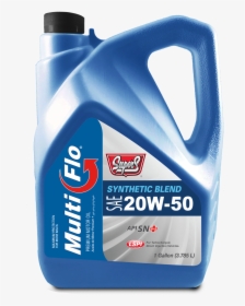 Super S Multi Flo Synthetic Blend 20w 50 Sn Motor Oil - Super S, HD Png Download, Free Download