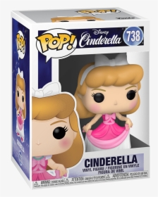 Cinderella Pink Dress Disney Princess Pop Vinyl Figure"  - Disney Cinderella Funko Pop, HD Png Download, Free Download