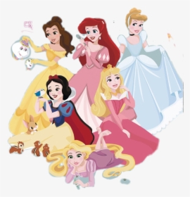 #disney #princess #disneyprincess #cinderella #belle - Disney Princess Hallmark Birthday Card, HD Png Download, Free Download