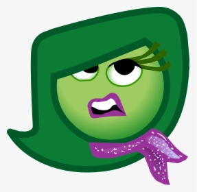 Transparent Inside Out Clipart - Inside Out Disgust Emoji, HD Png Download, Free Download