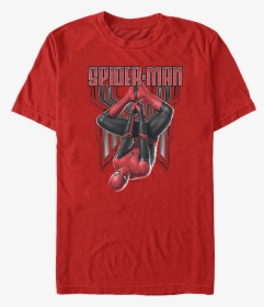 Hanging Around Spider Man T Shirt - Active Shirt, HD Png Download, Free Download